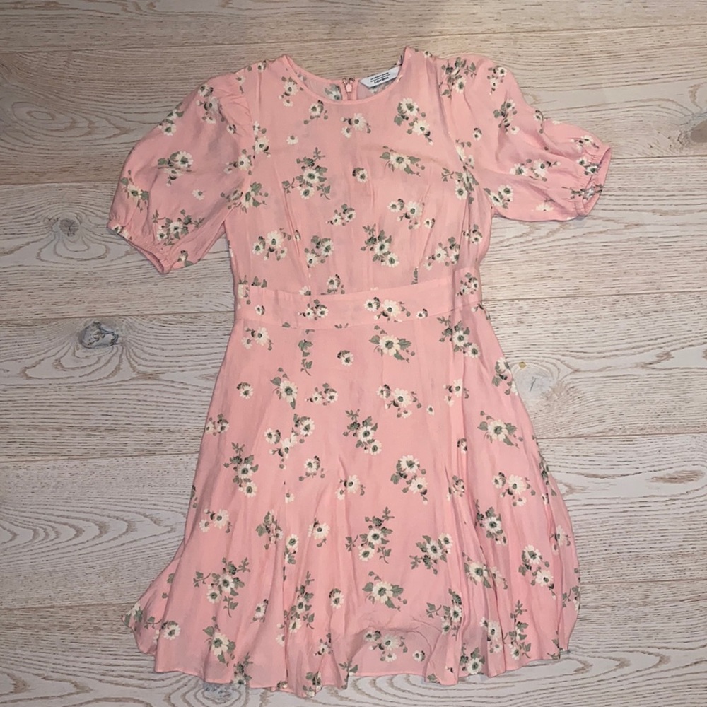 & Other Stories pink shorts flower dress